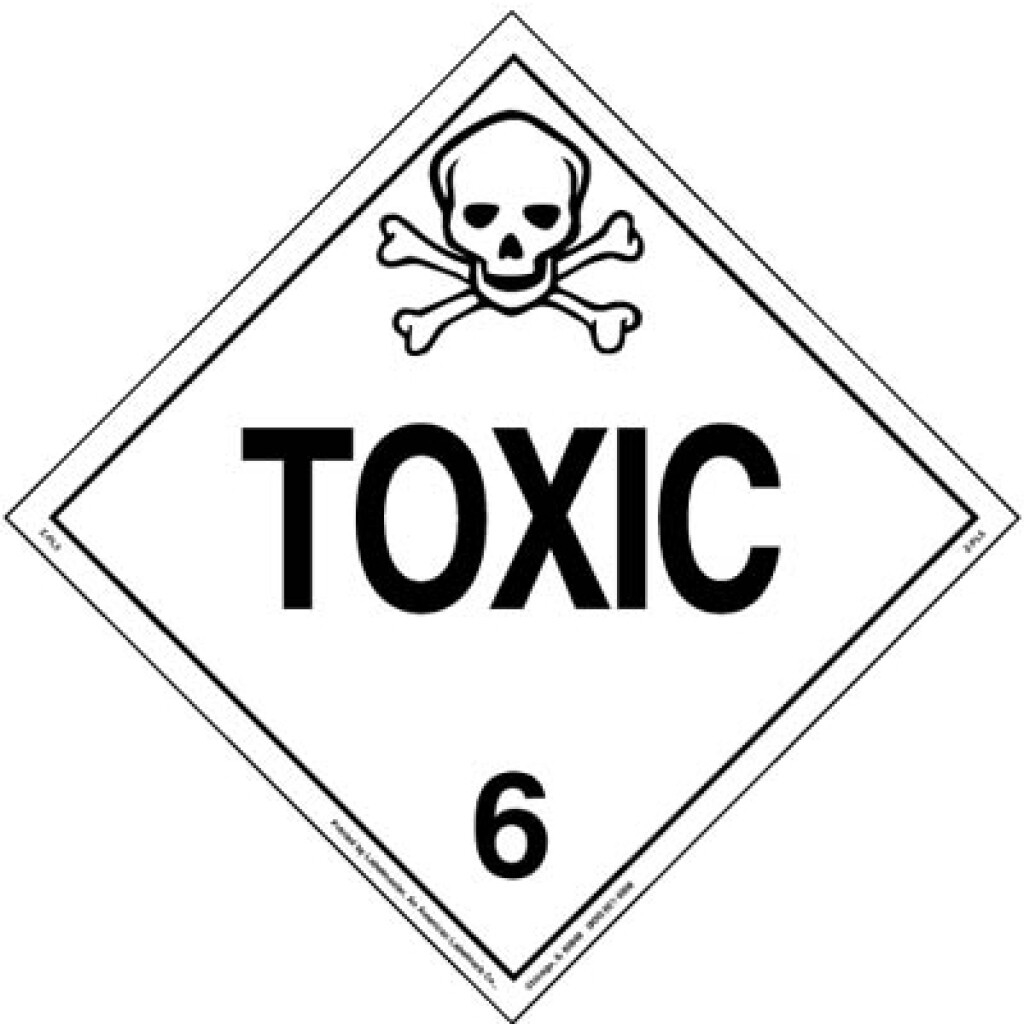 free oil and garbage placards printable