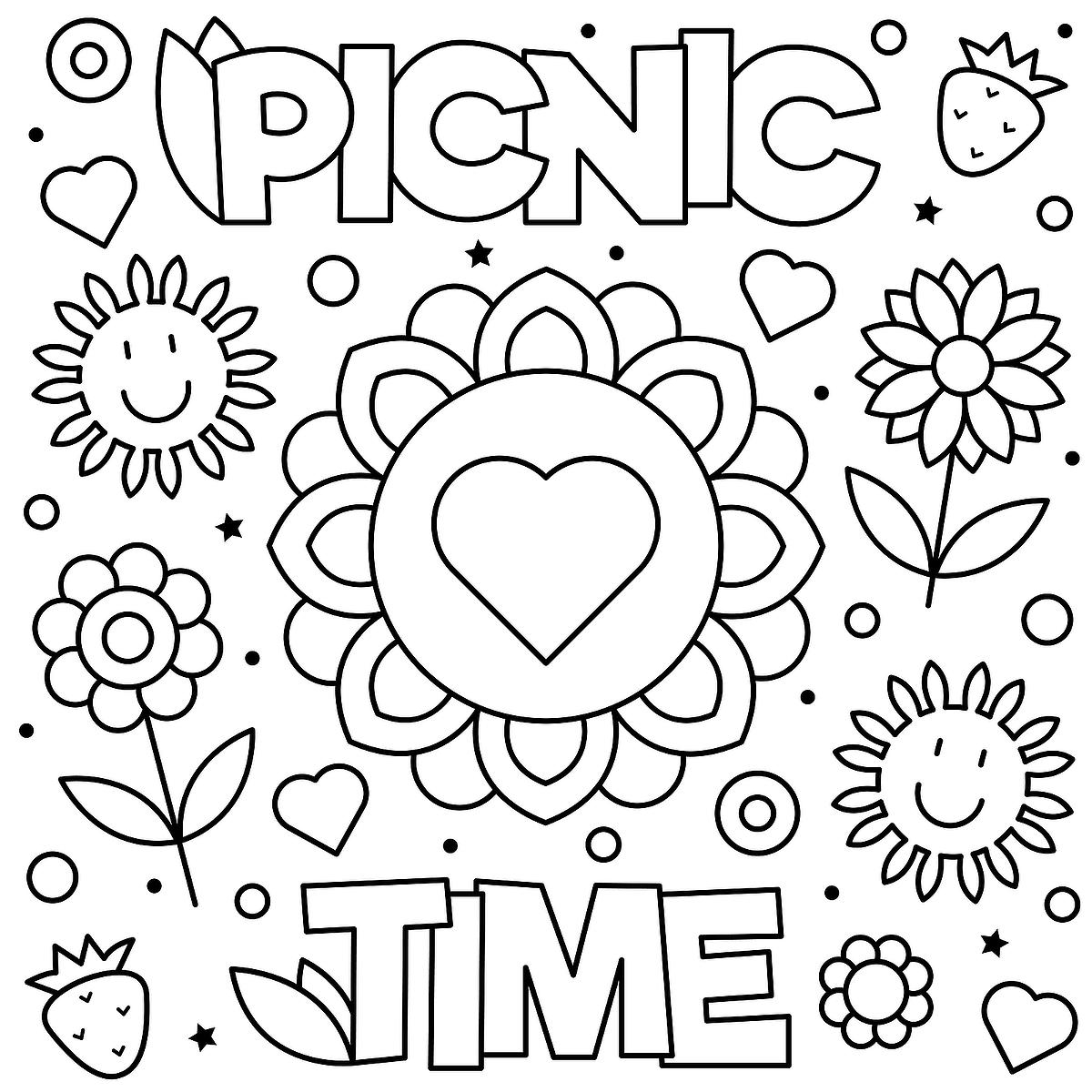 labor day coloring pictures