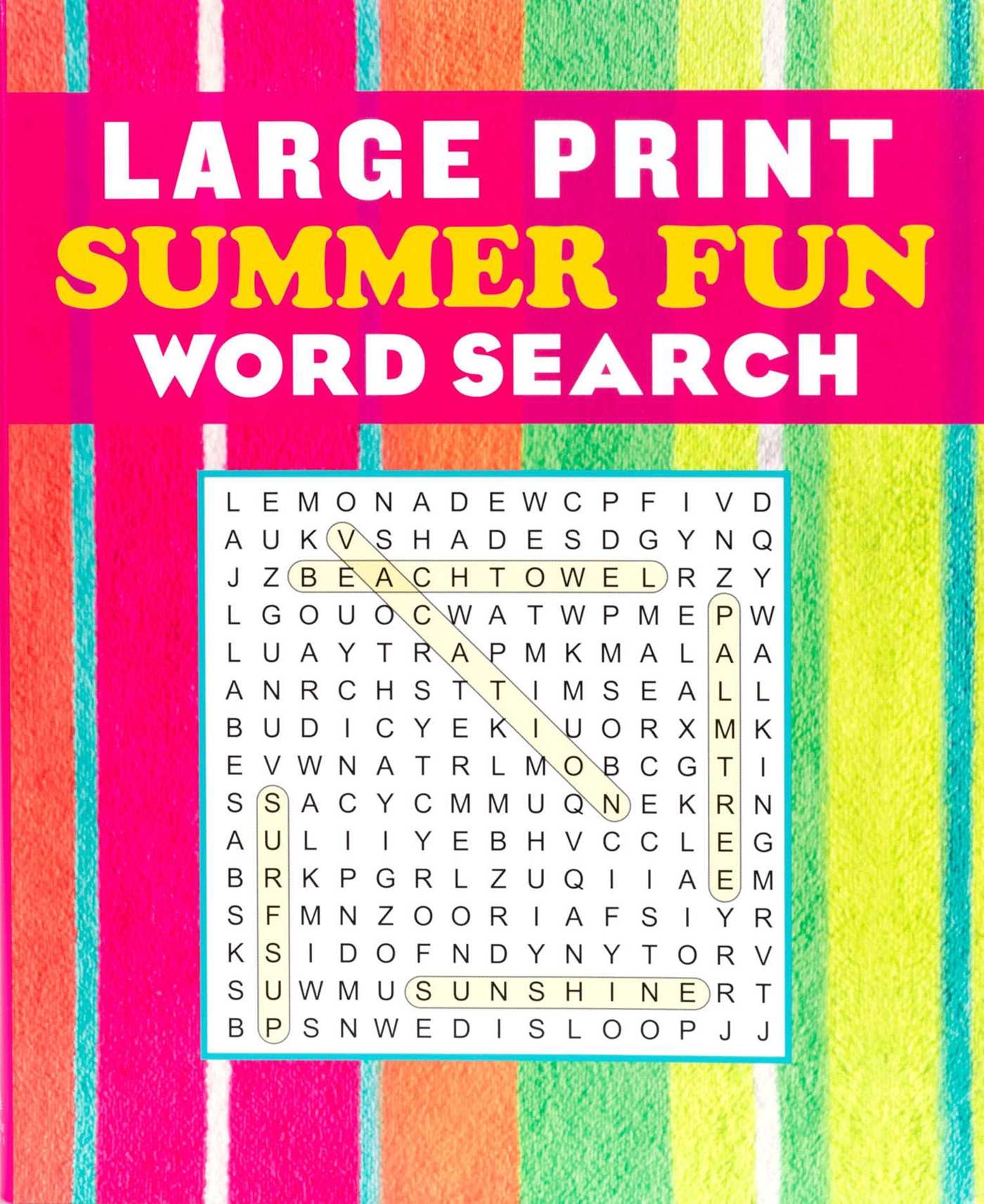 fun word search printable
