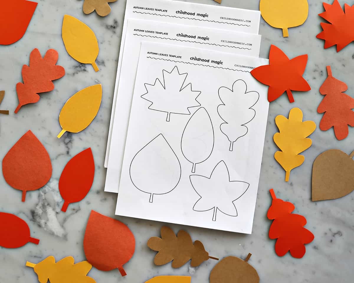 free printable autumn templates