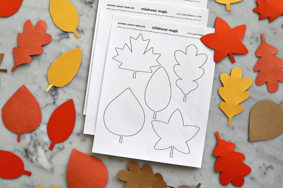 Leaf Outline Childhood Magic