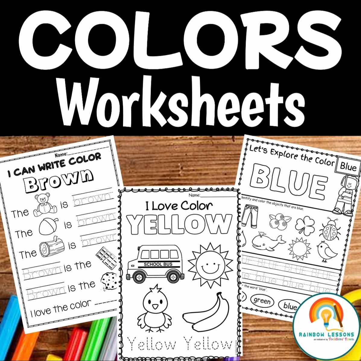 Learning Color Words Worksheets Coloring Pages Coloring Sheets 