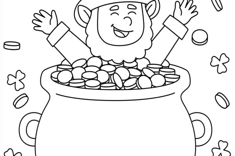 Leprechaun Coloring Pages Skip To My Lou