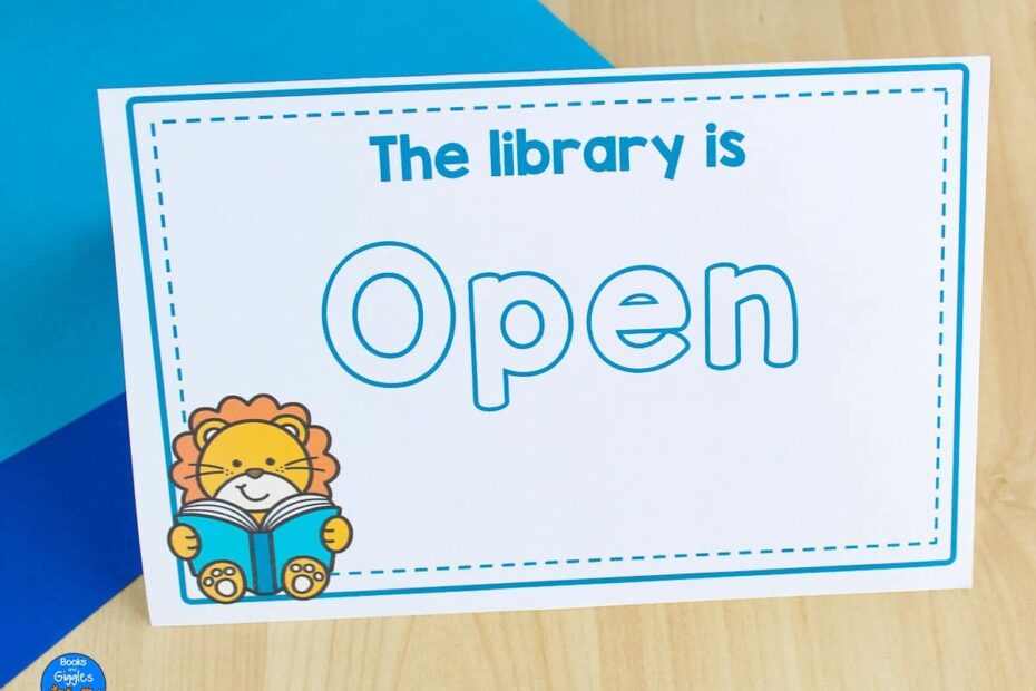 Let s Play Library Pretend Play Library Printables And Ideas