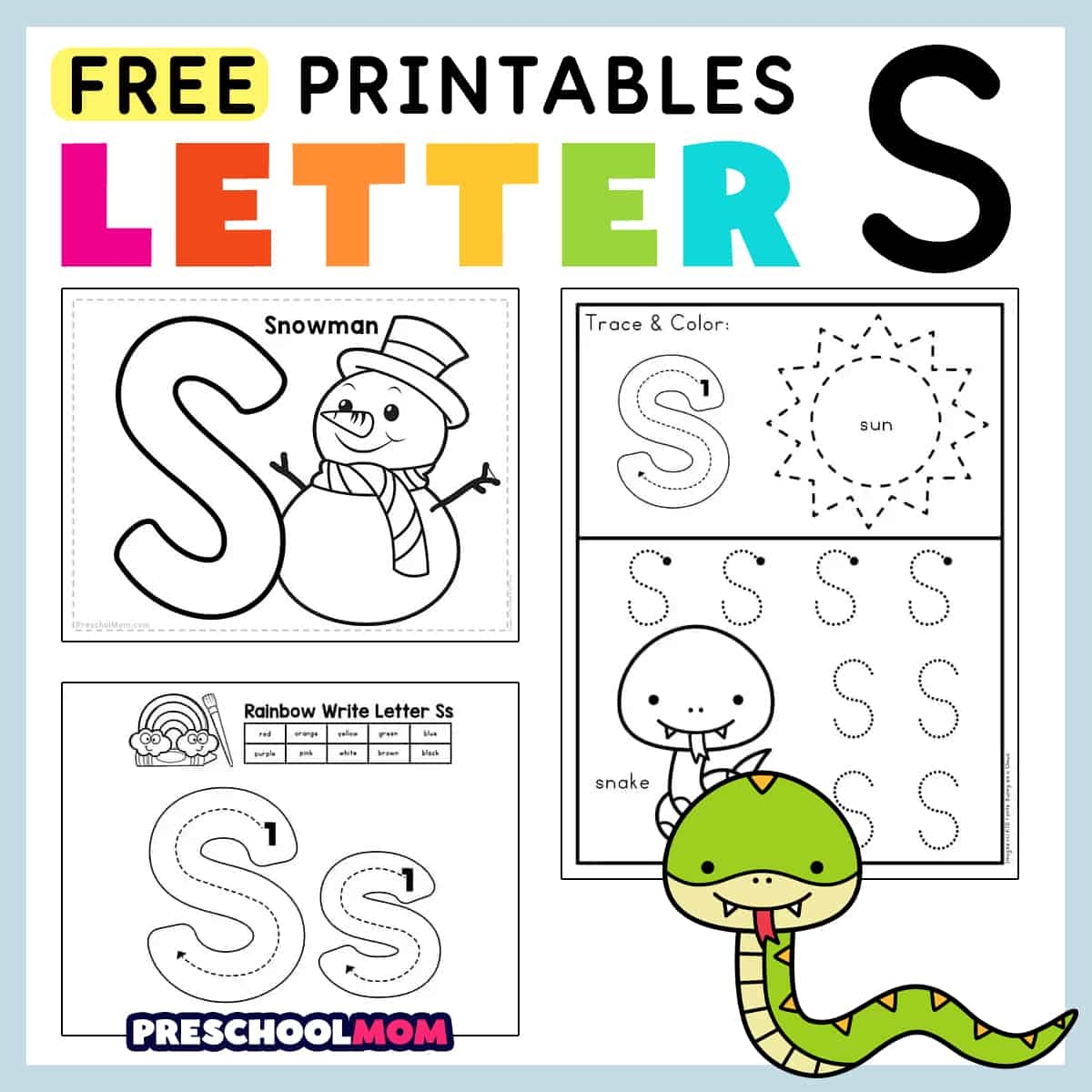 letter practice worksheets