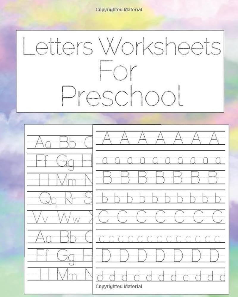 4 year old worksheets