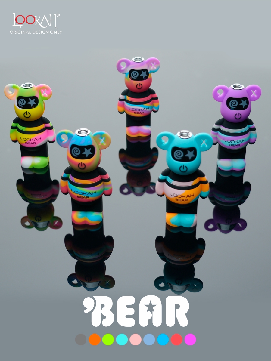 LOOKAH BEAR Best 510 Thread Vape Pen Battery