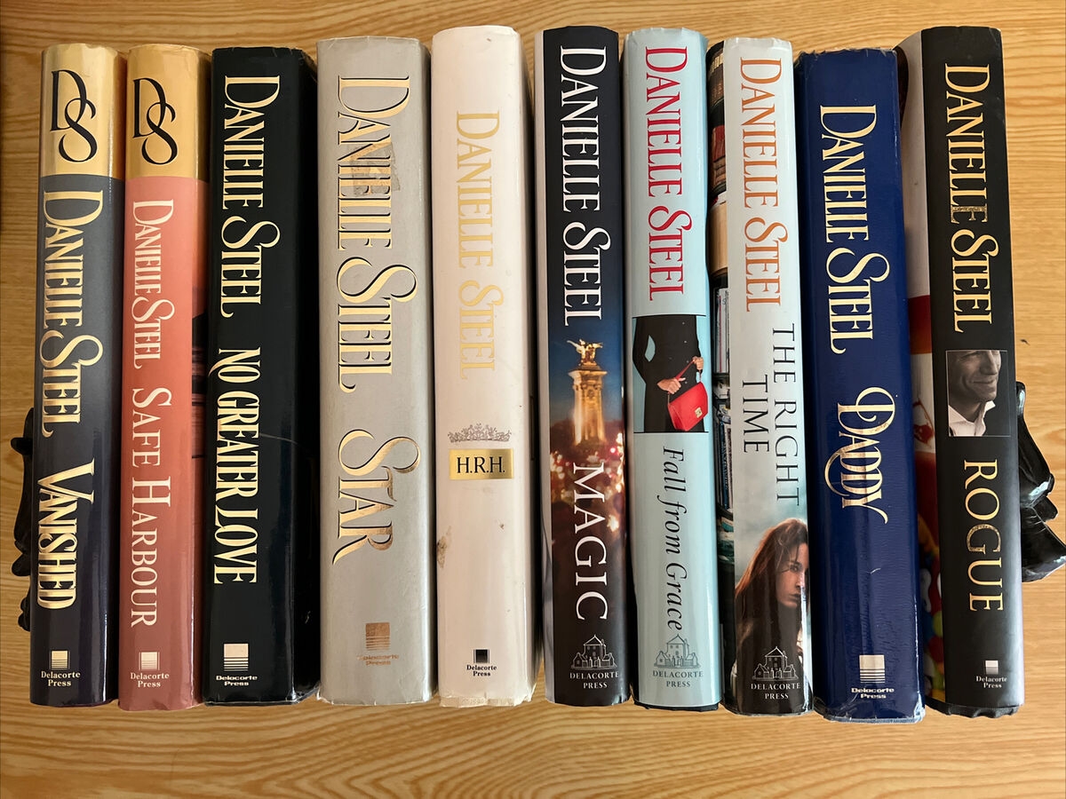 Lot Of 10 Danielle Steel Books Hardcover First Edition 1st Printing Novels