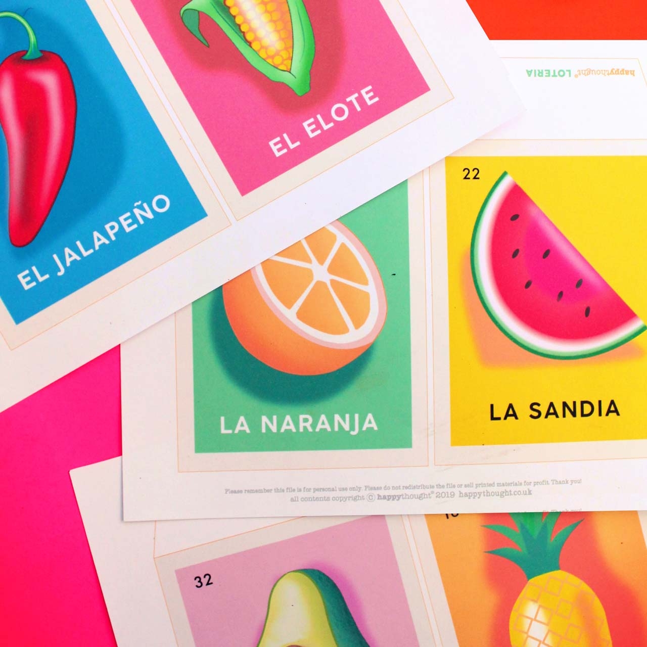 loteria cards printable