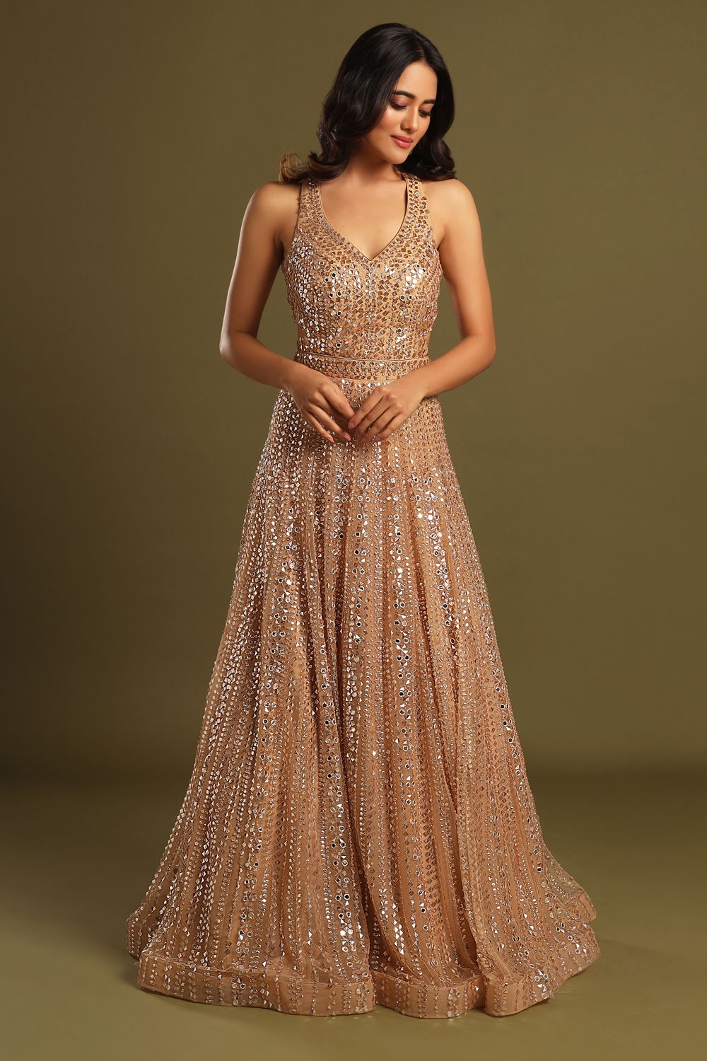 Luxurious Gold Gowns Glamorous Collection For Special Occasions 