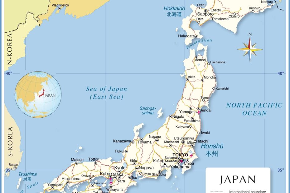 Map Of Japan Offline Map And Detailed Map Of Japan
