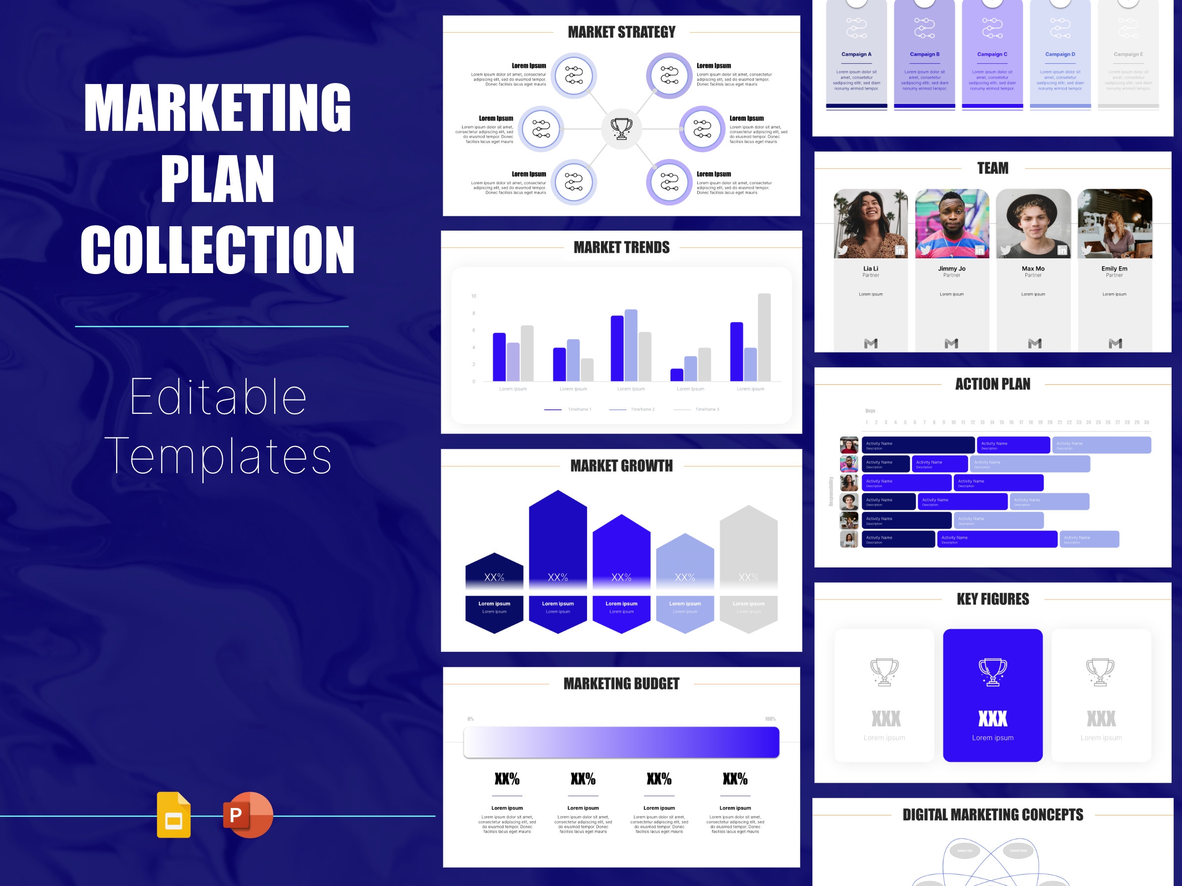 plan marketing template