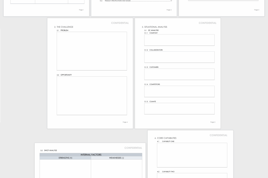 Marketing Plan Templates With Guide Smartsheet