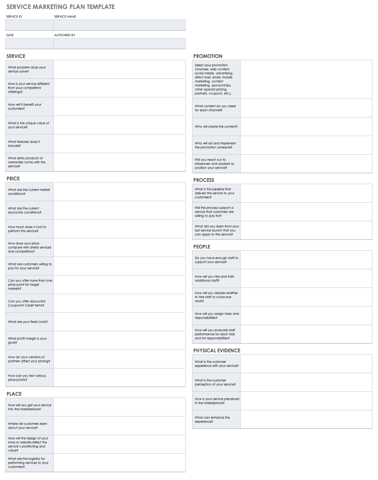 Marketing Plan Templates With Guide Smartsheet