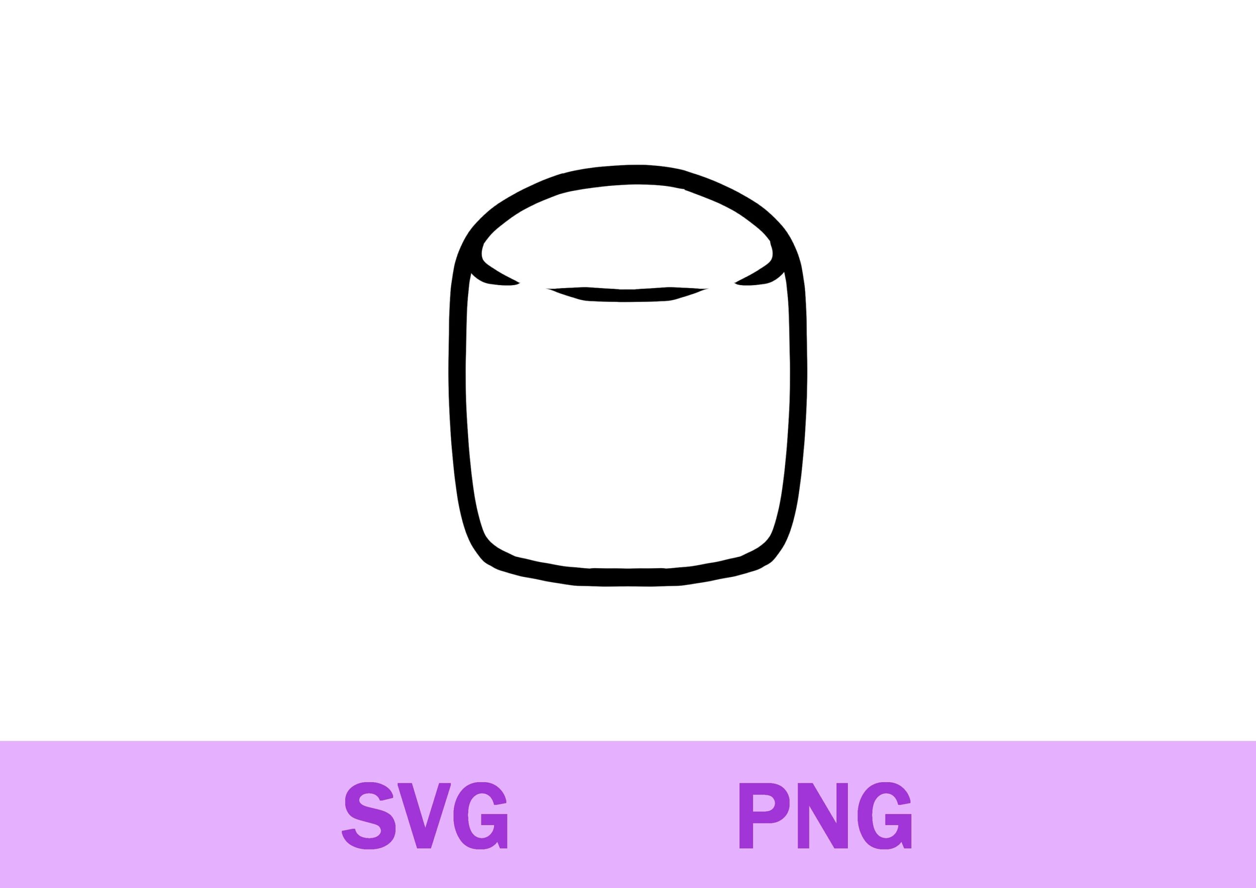 Marshmallow Templates Etsy