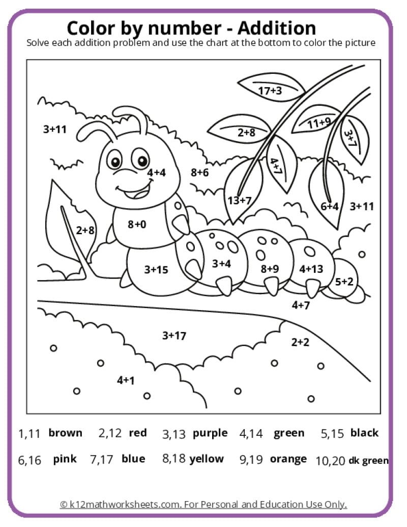 math fun worksheets