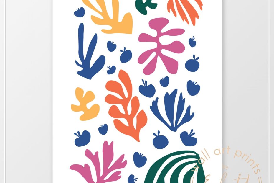 Matisse Cut Outs Print 7 Wall Art
