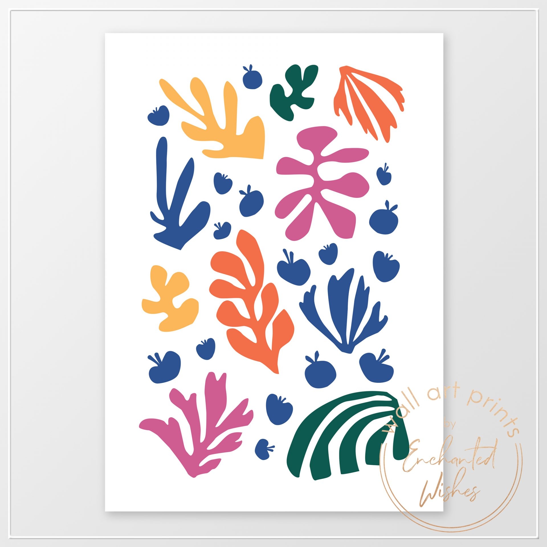 Matisse Cut Outs Print 7 Wall Art