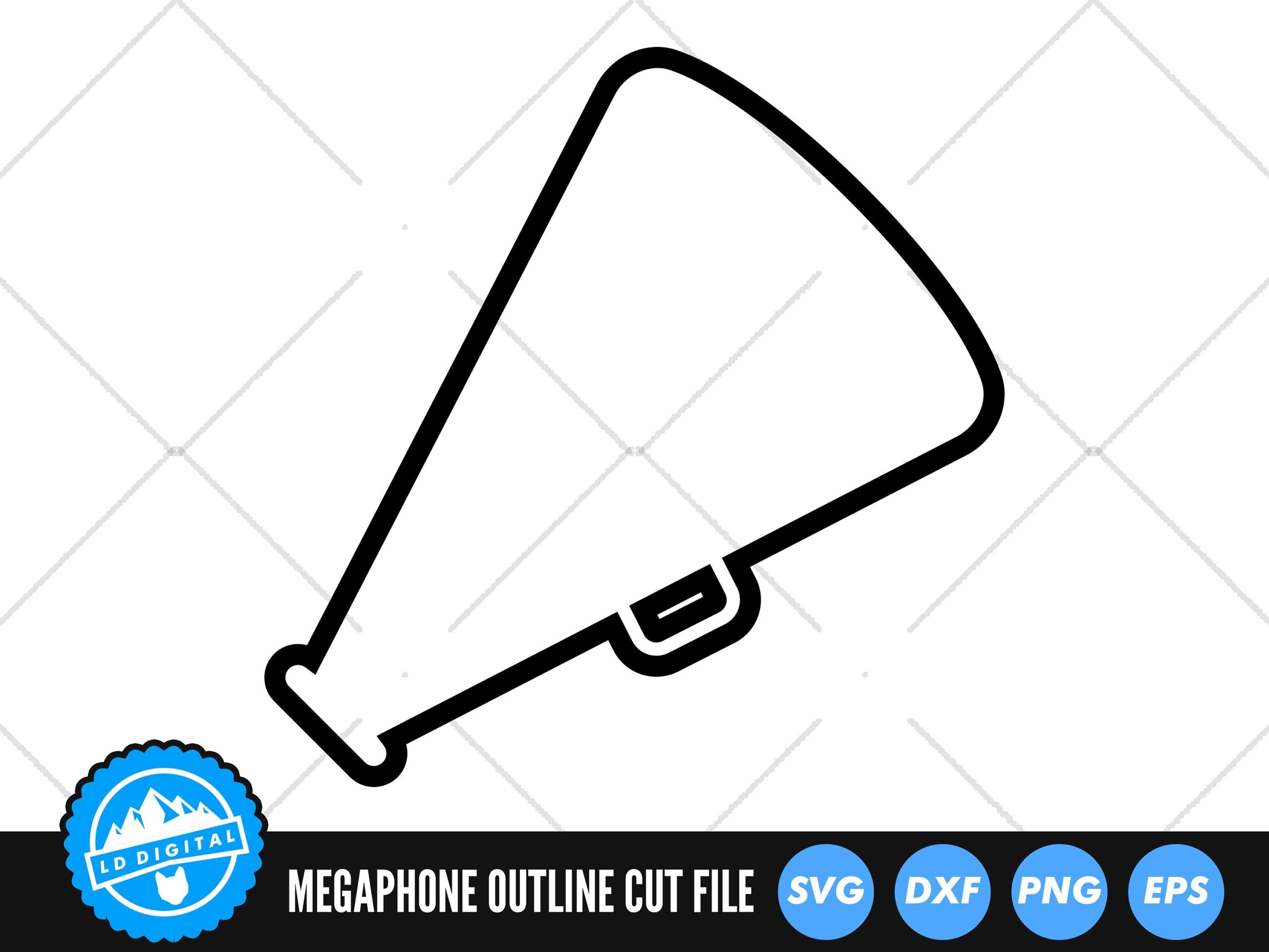 Megaphone Printable Etsy