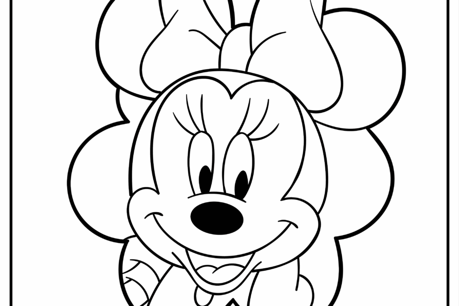 Minnie Mouse Coloring Pages 30 Free Printables