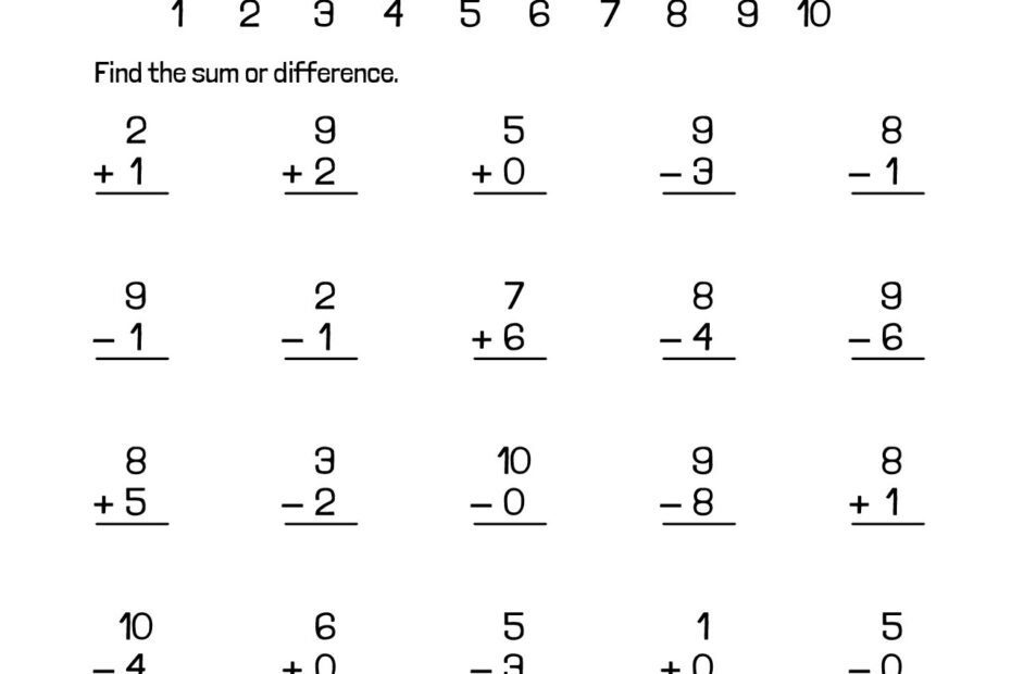 Mixed Practice Math Worksheet TheCatholicKid