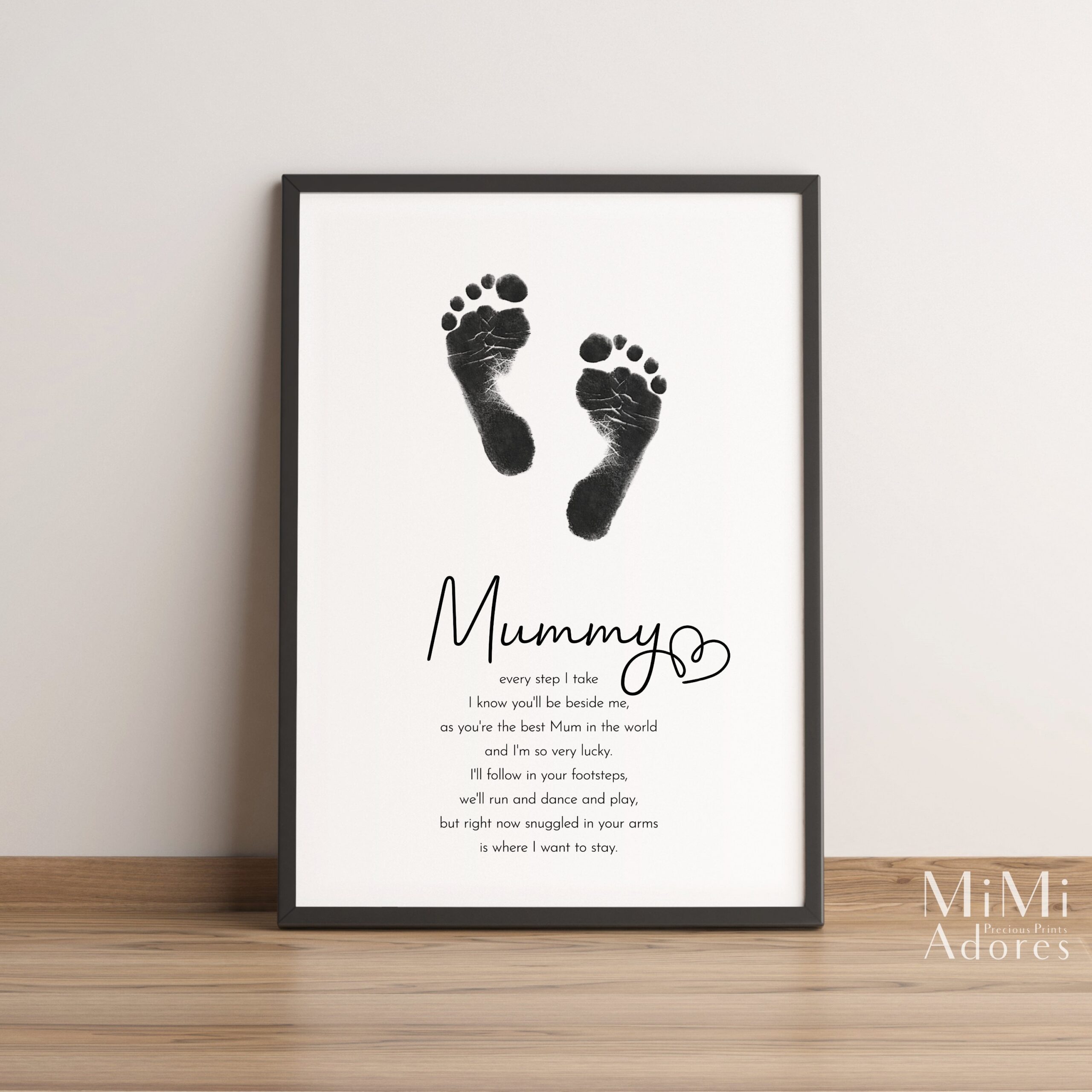 footsteps poem printable