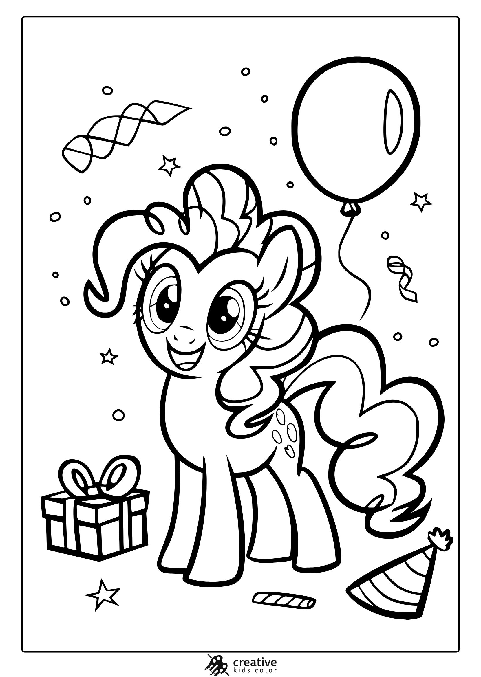 pie pictures to color