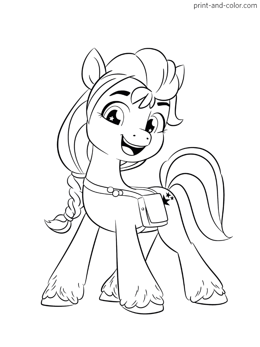 printable coloring pages my little pony