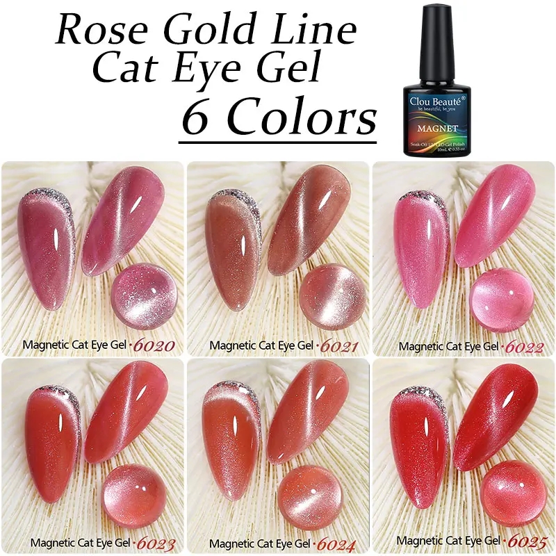 cat eye color nails