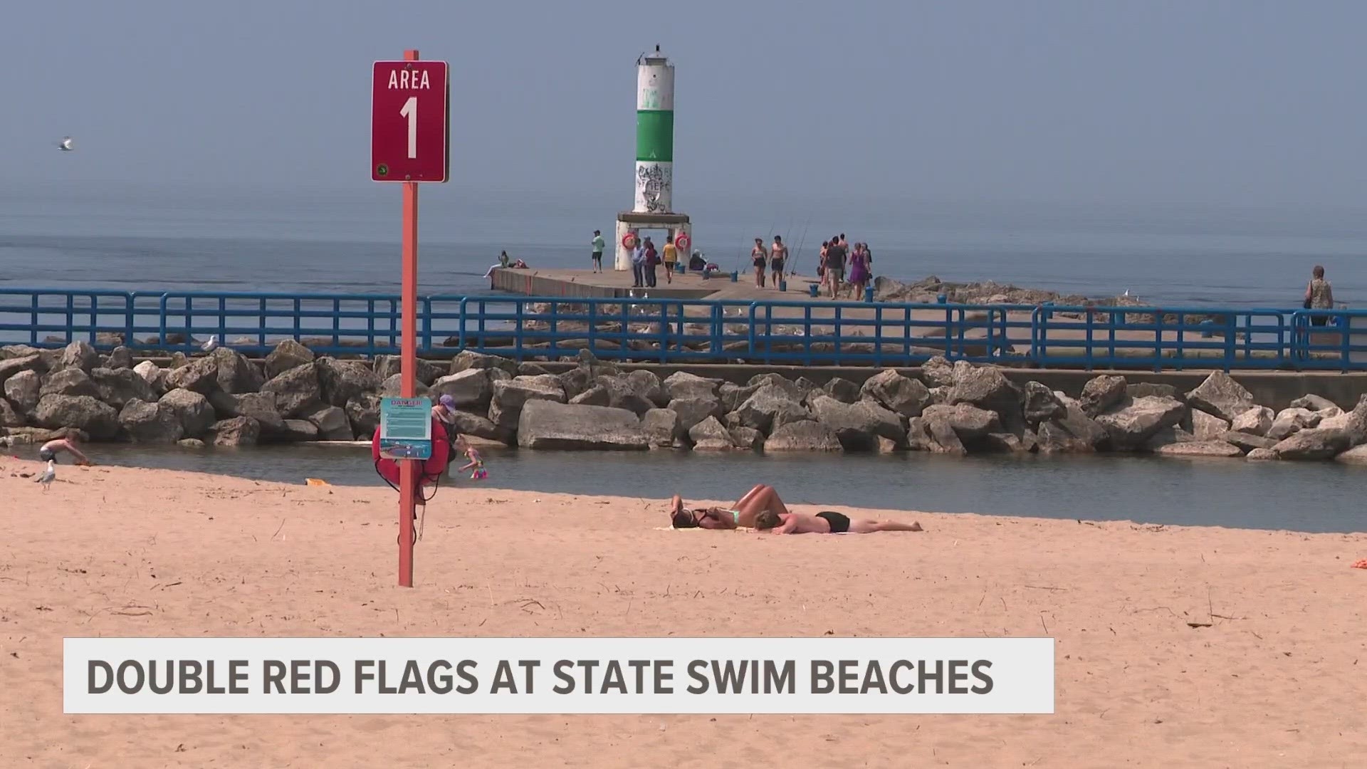 New Feature At State Beaches Hopes To Increase Safety At Lake Michigan
