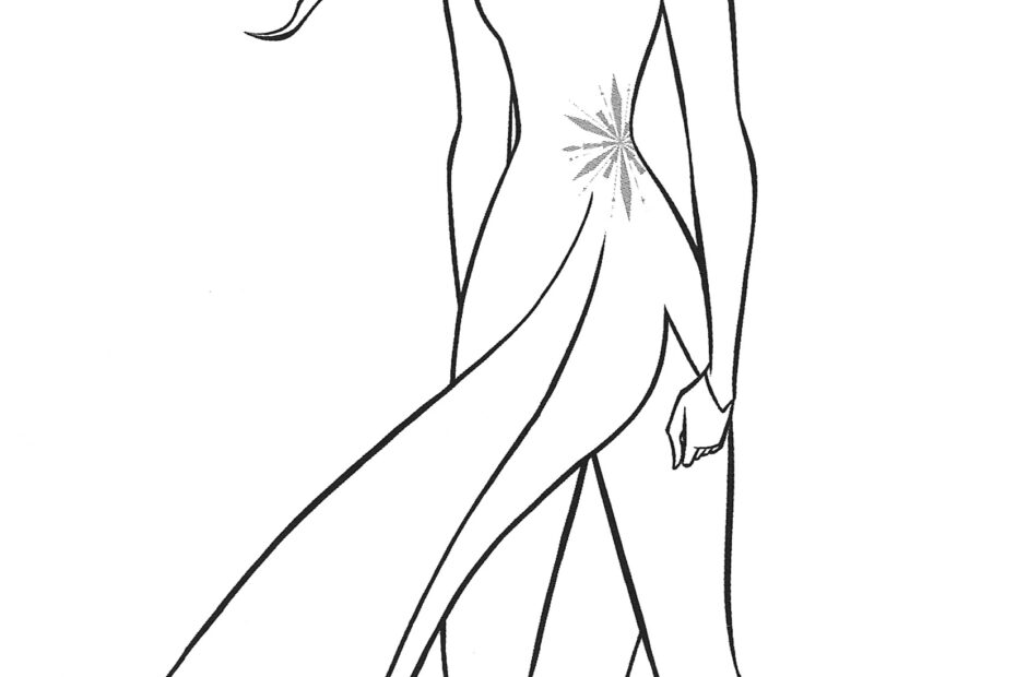 New Frozen 2 Coloring Pages With Elsa YouLoveIt