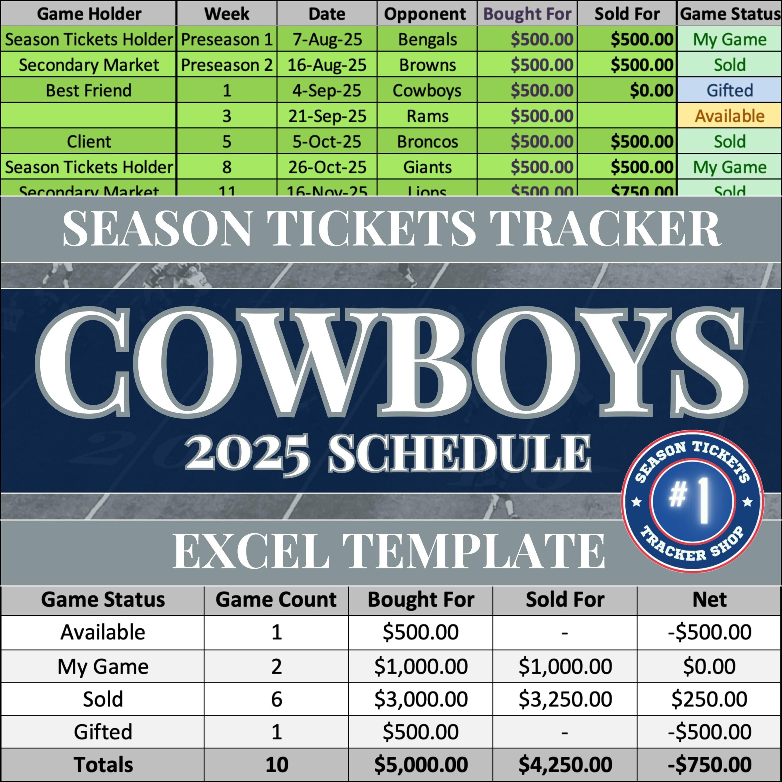 cowboys printable schedule