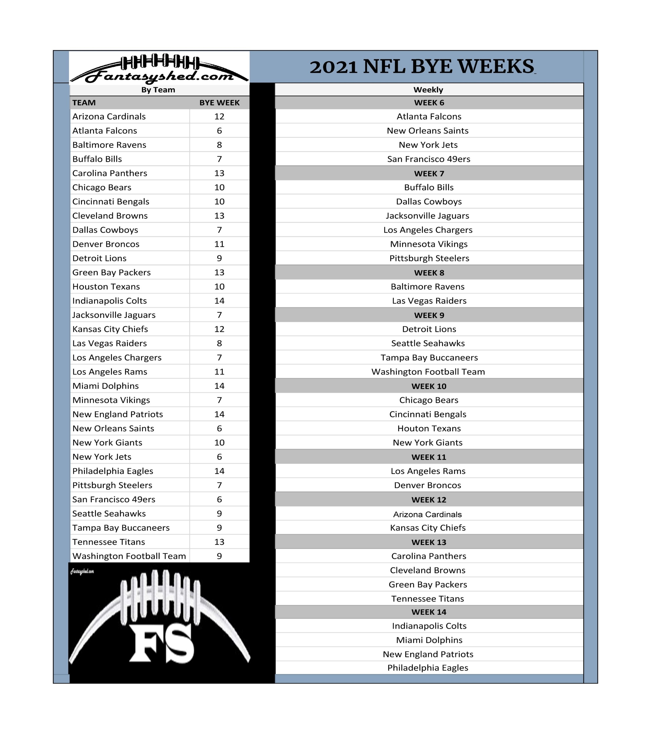 nfl week 11 printable schedule