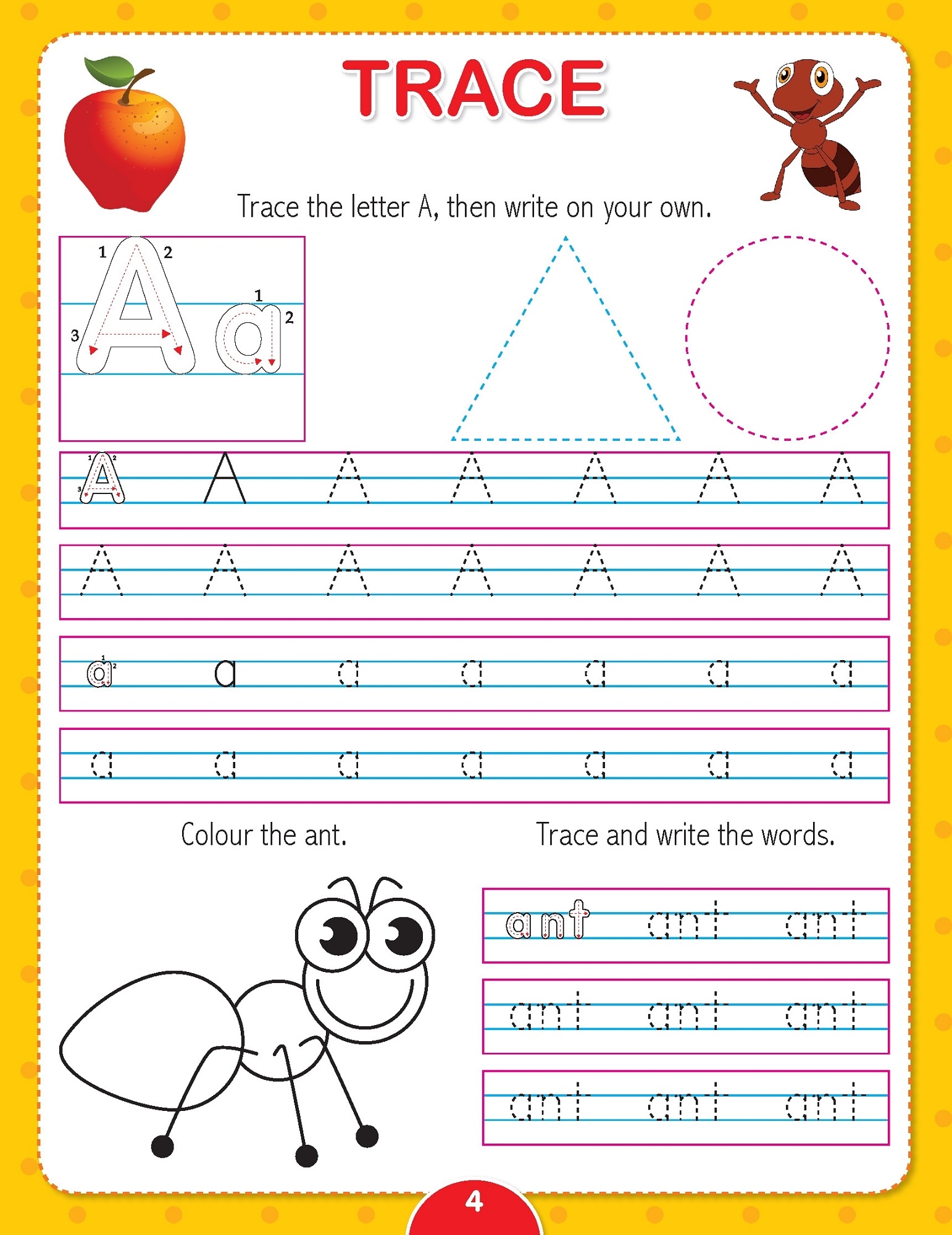 Nursery Worksheets 2 Books Pack