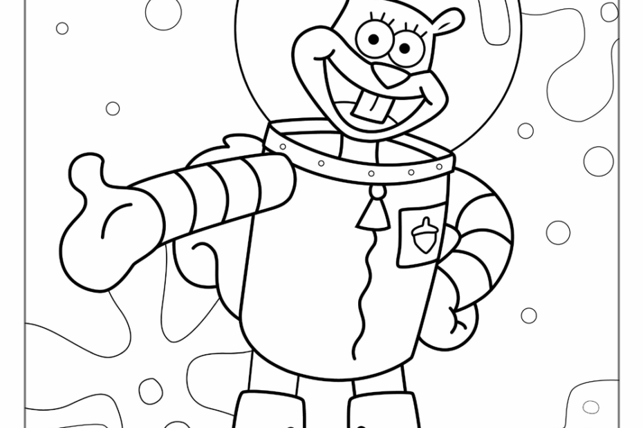 Online Spongebob Coloring Pages And Printable For Kindergarten