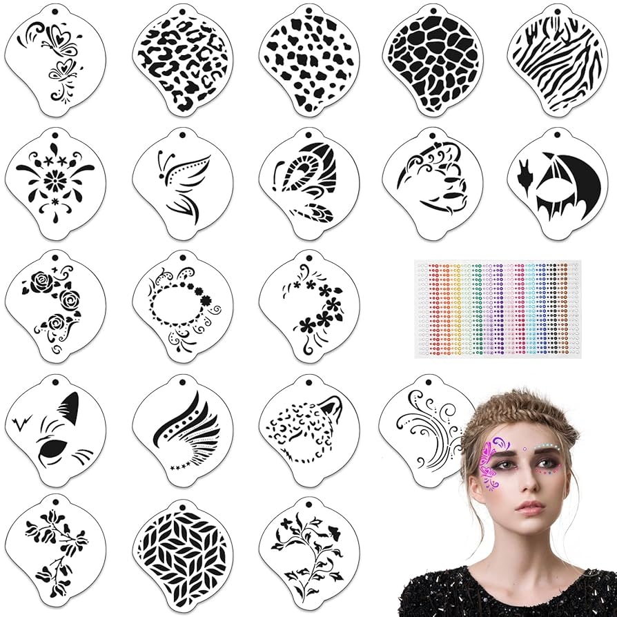 face painting templates free printable