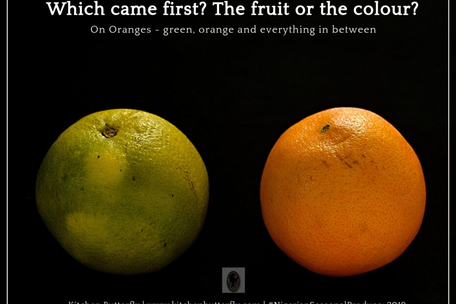 Orange Which Came First The Fruit Or The Colour Kitchen