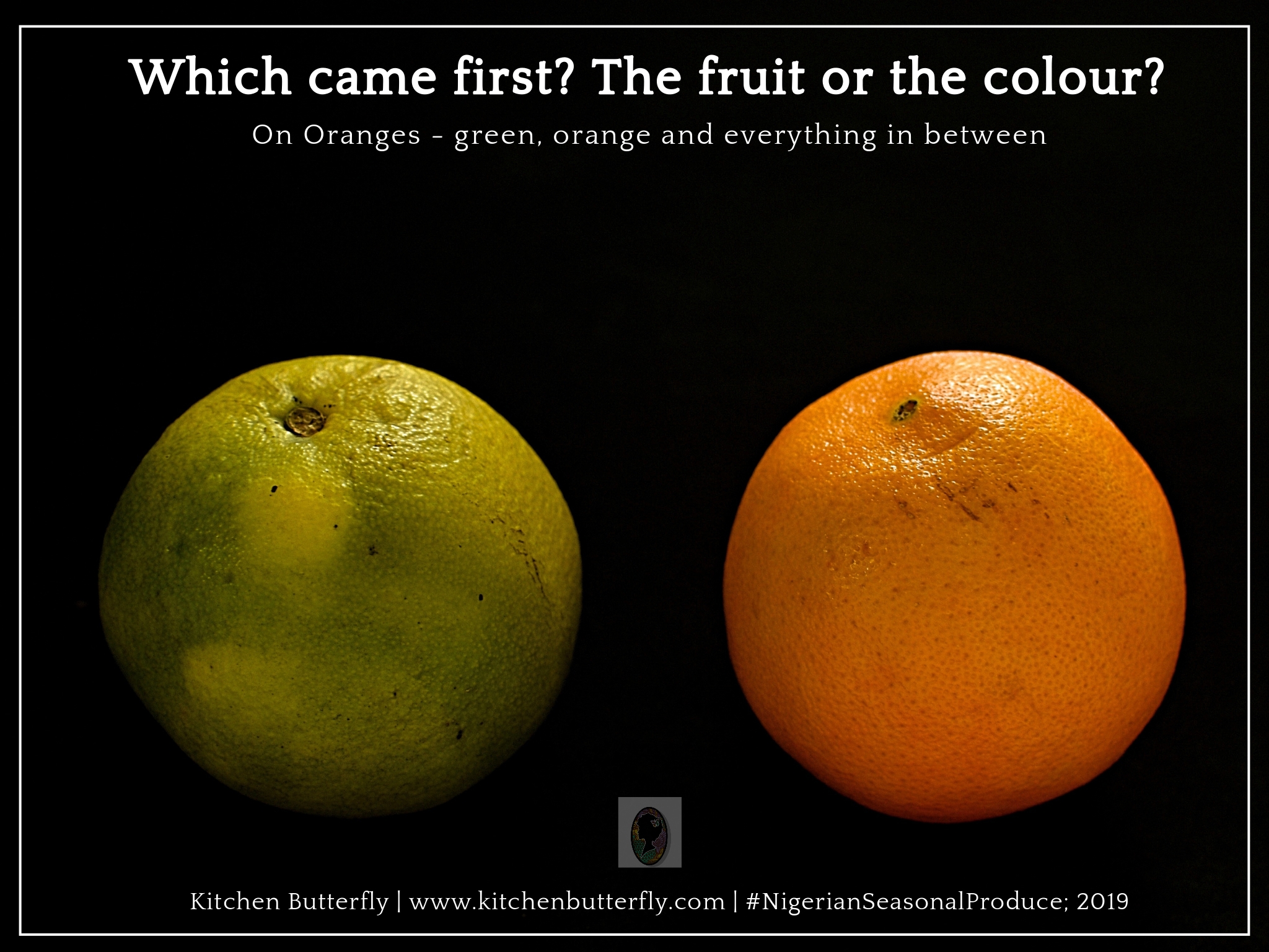 Orange Which Came First The Fruit Or The Colour Kitchen 
