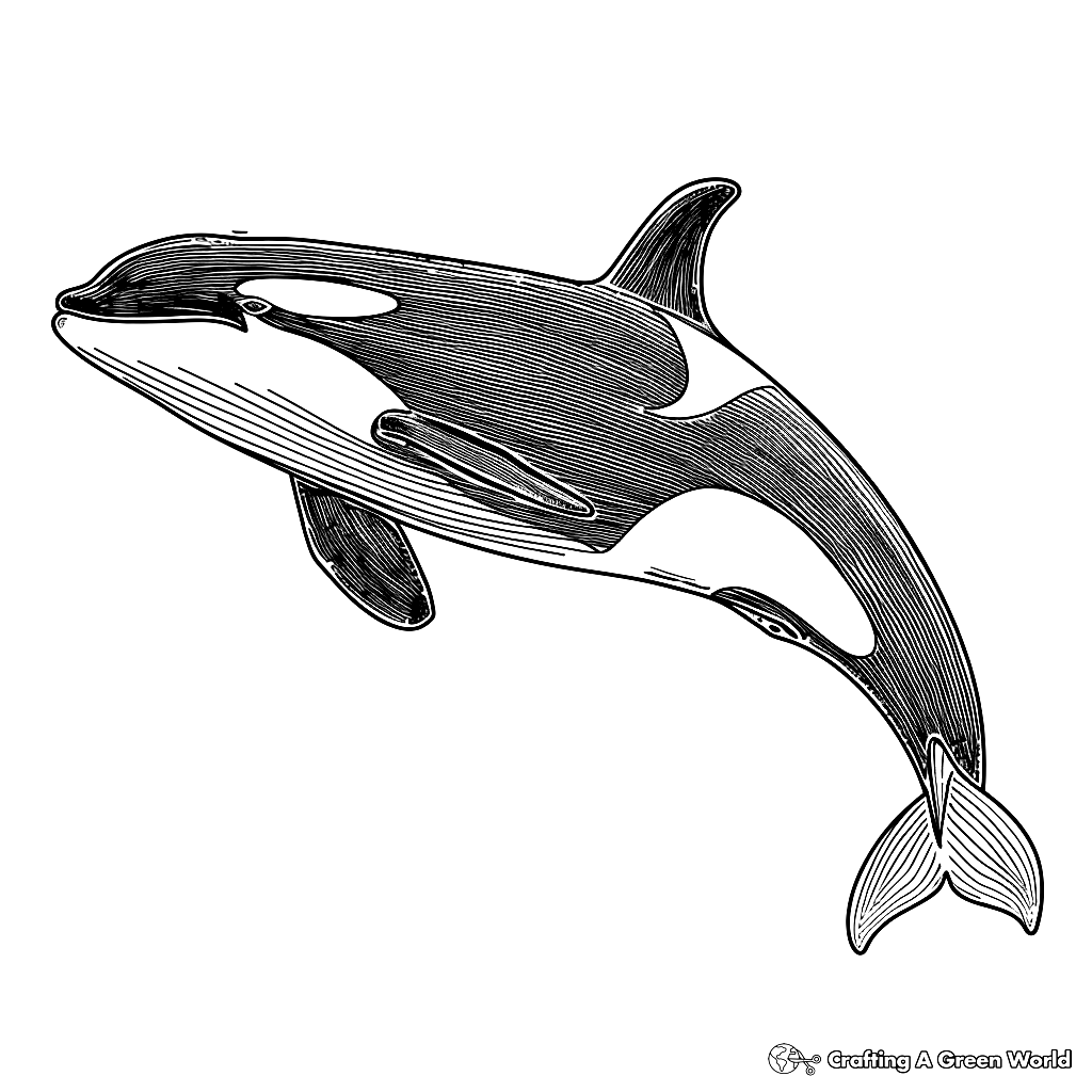 Orca Coloring Pages Free U0026 Printable 