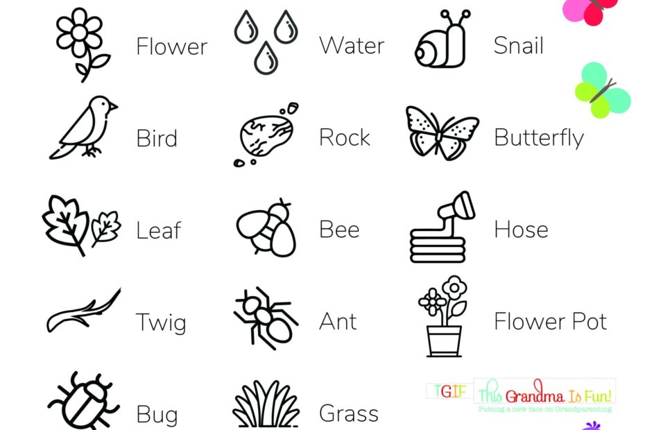 Outdoor Scavenger Hunt Free Printable TGIF This Grandma Is Fun