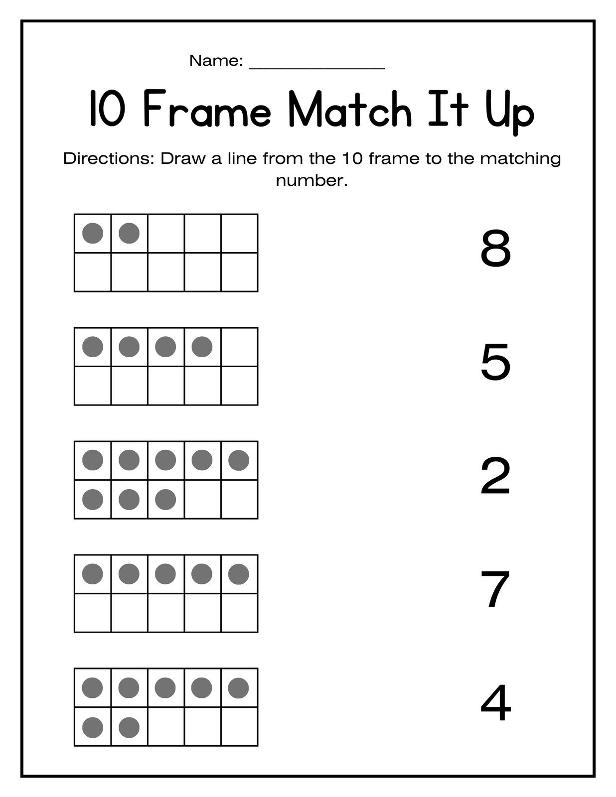 Page 2 Free Editable Kindergarten Worksheet Templates Canva