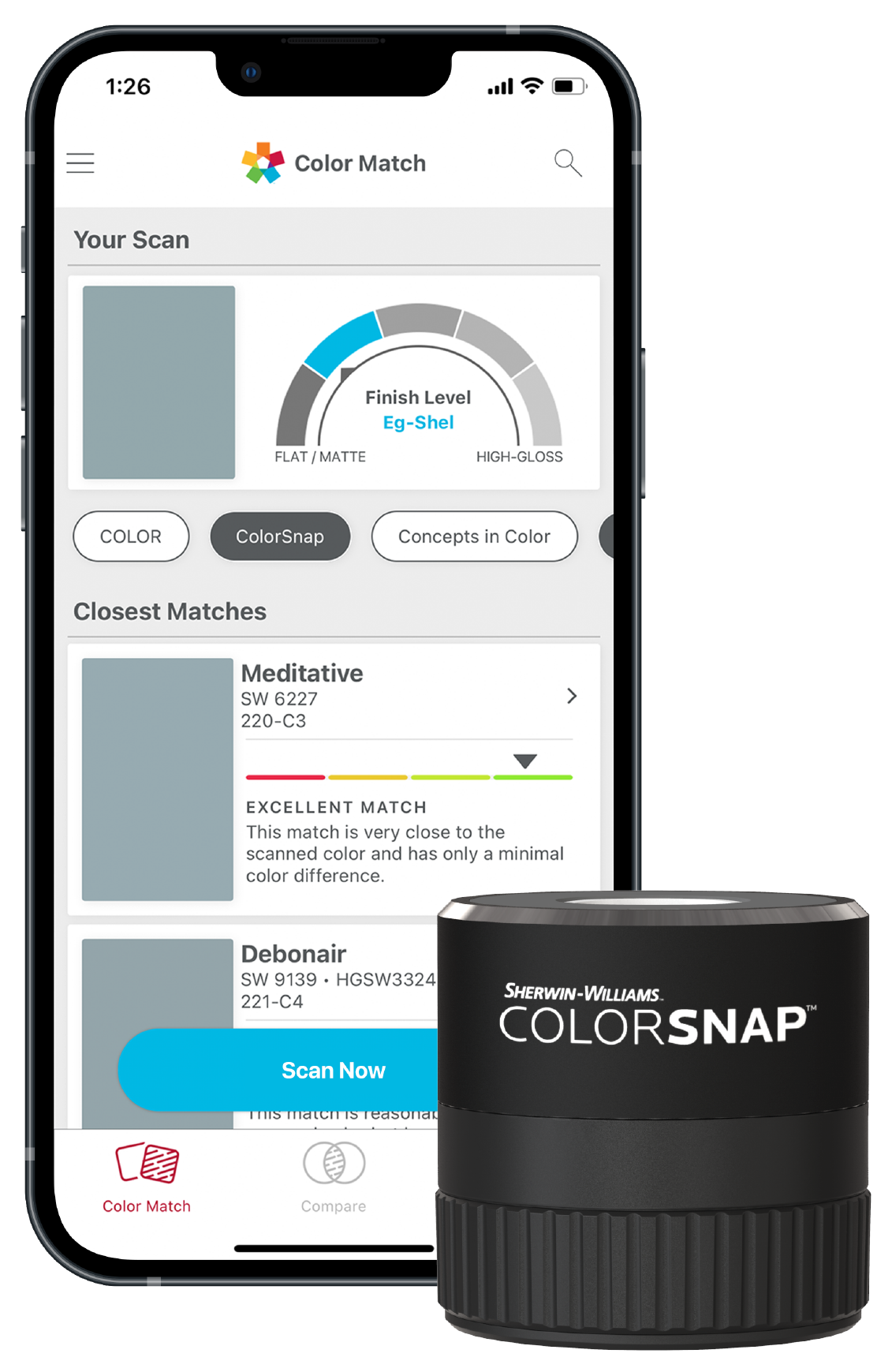 Paint Color Match System Sherwin Williams ColorSnapu003csupu003eu003csmallu003e u003c smallu003eu003c supu003e Match Pro