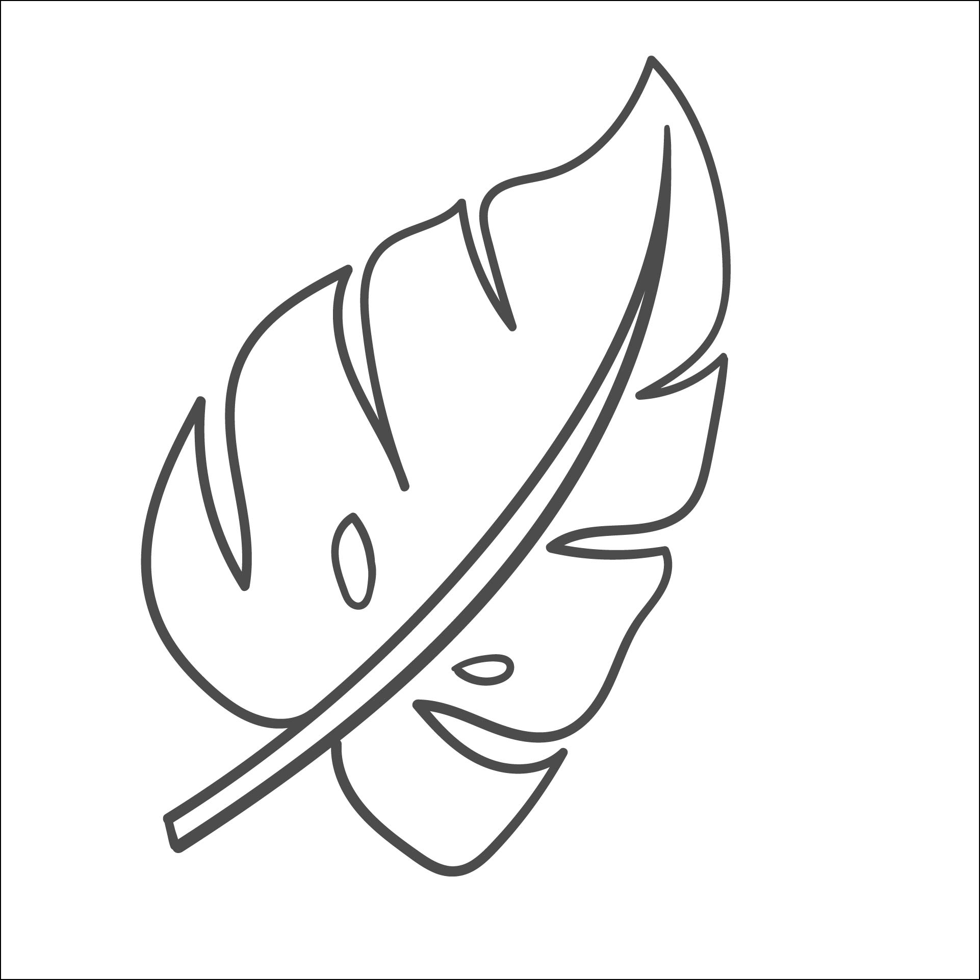 printable palm tree template