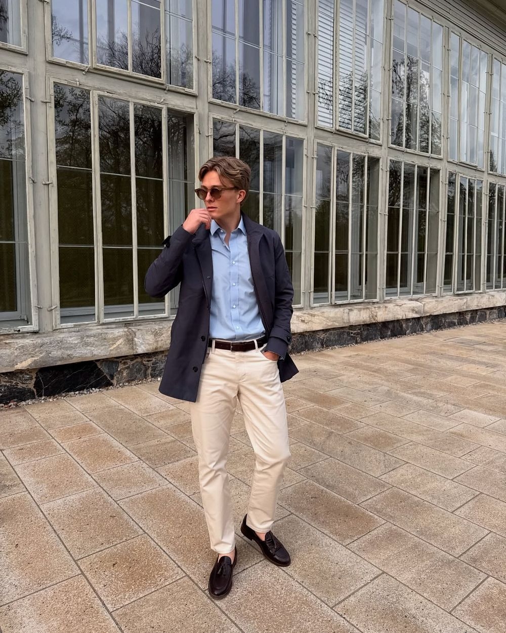 Pants Outfits Beige Hockerty