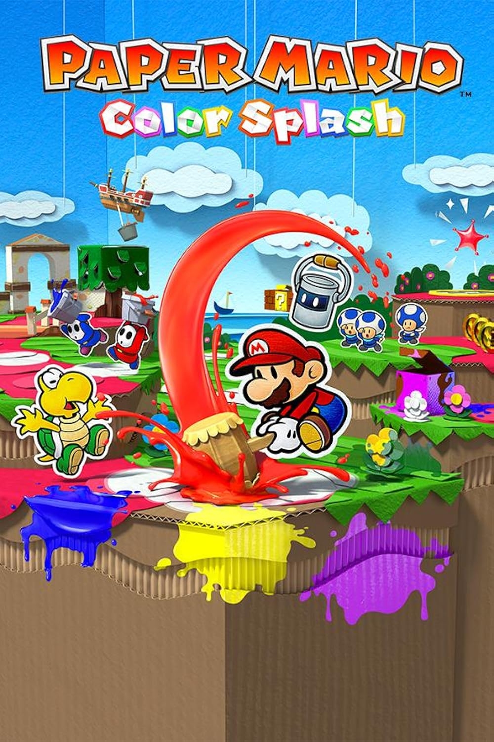 Paper Mario Color Splash Video Game 2016 IMDb