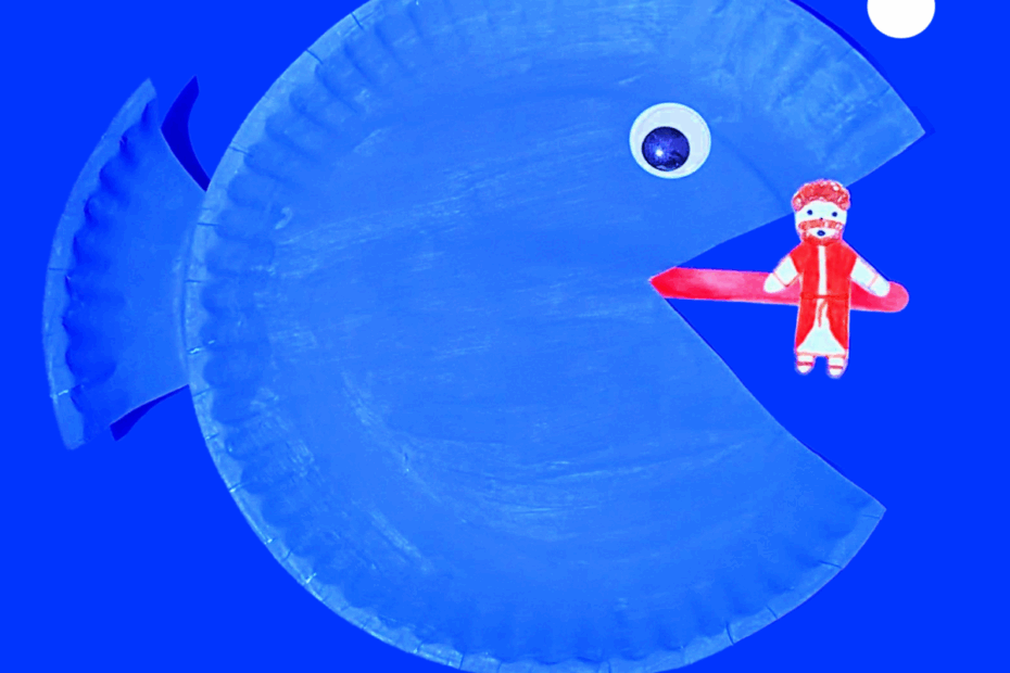 Paper Plate Craft Bringing Jonah And The Whale To Life Kids Activities Blog