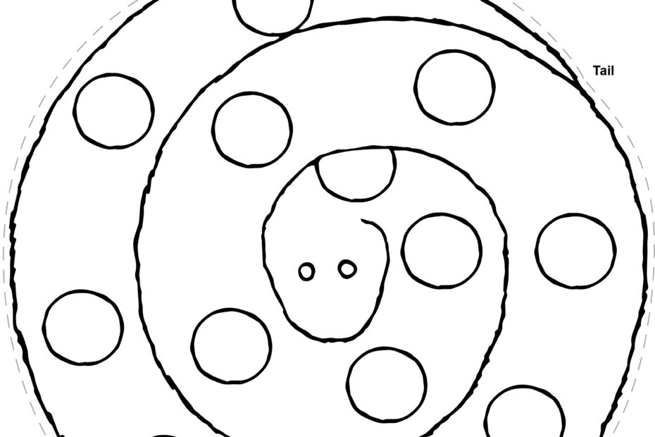 Paper Plate Snake Craft Doodles Ave