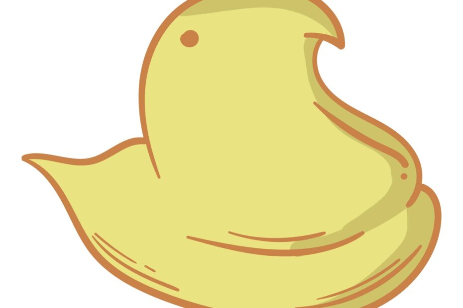 Peeps Chick Template 10 Free PDF Printables Printablee