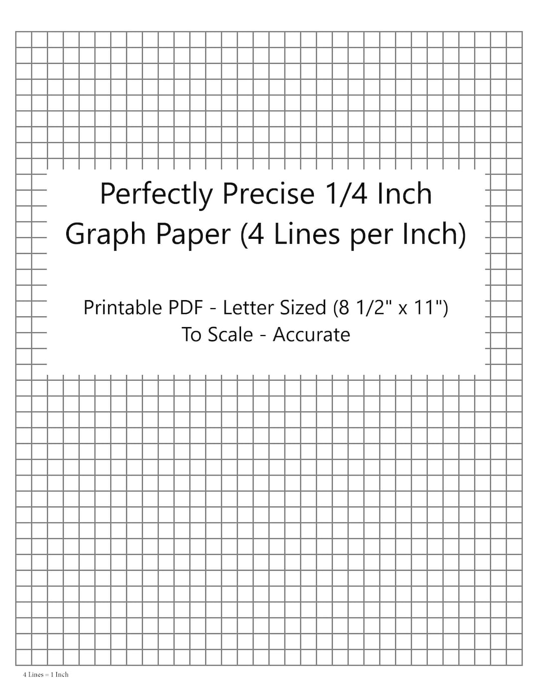 half inch graph paper printable
