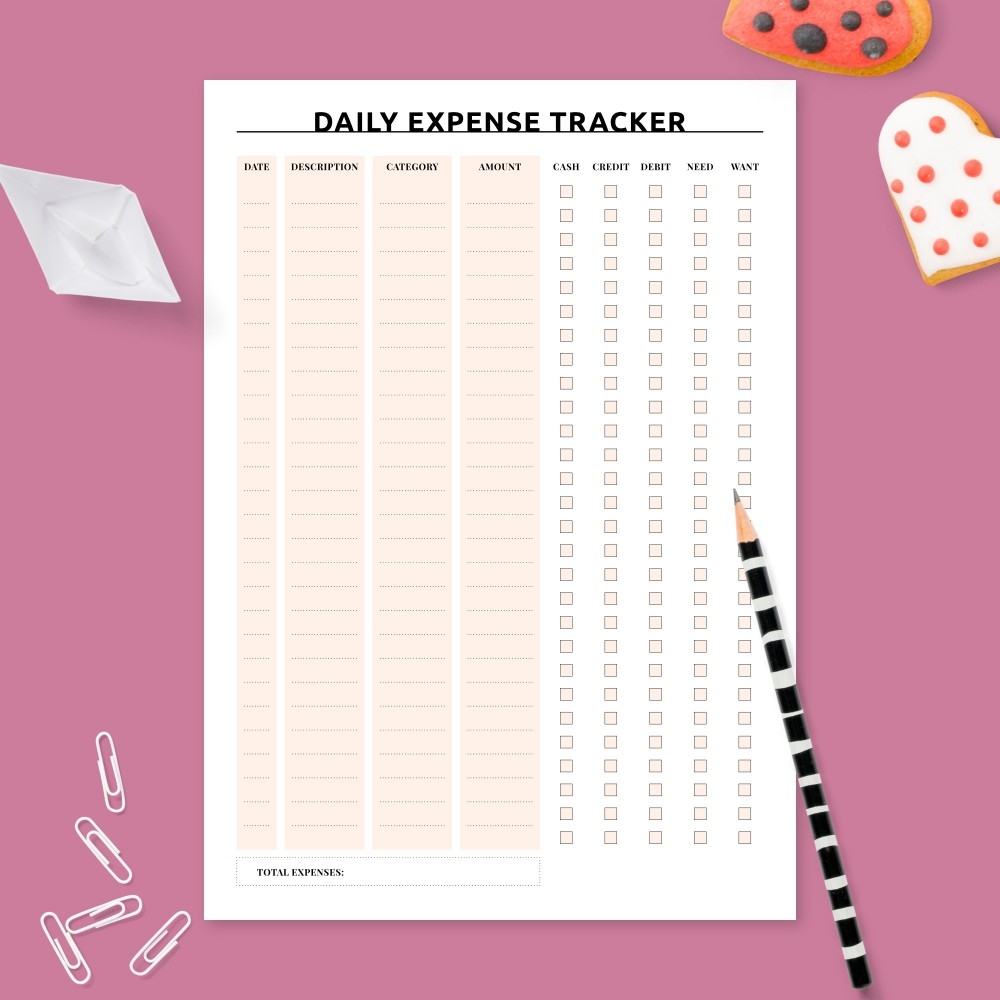 Personal Daily Expense Tracker